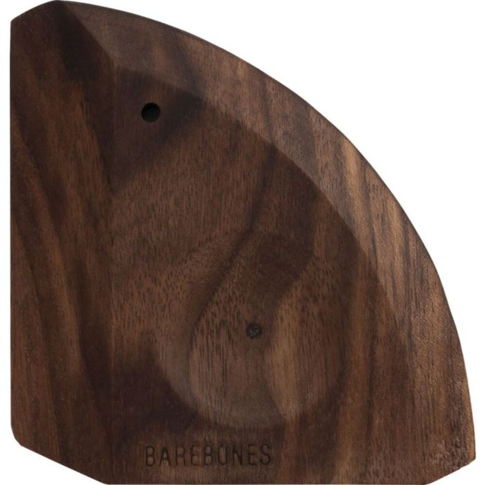 Cast Iron Scraper -Ceramic or Non Stick Pans Walnut-Barebones Living NEW CKW-499